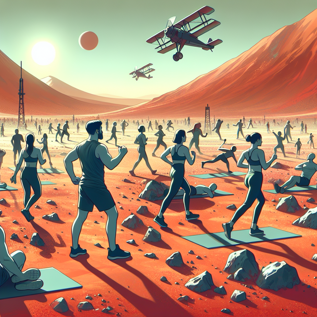 Menikmati Hidup Sehat ala Mars Melalui Lirik Inspiratif