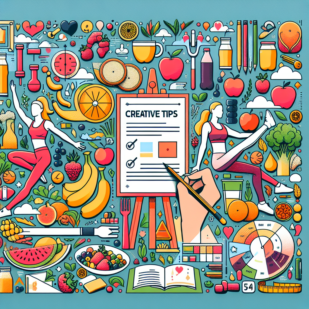 Tips Kreatif Membuat Poster Pola Hidup Sehat yang Mudah Digambar
