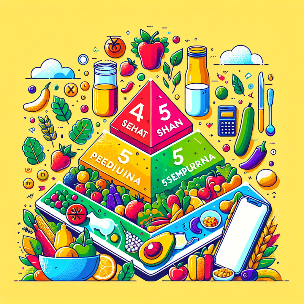 Kreasi Modern Gambar Makanan 4 Sehat 5 Sempurna untuk Generasi Milenial