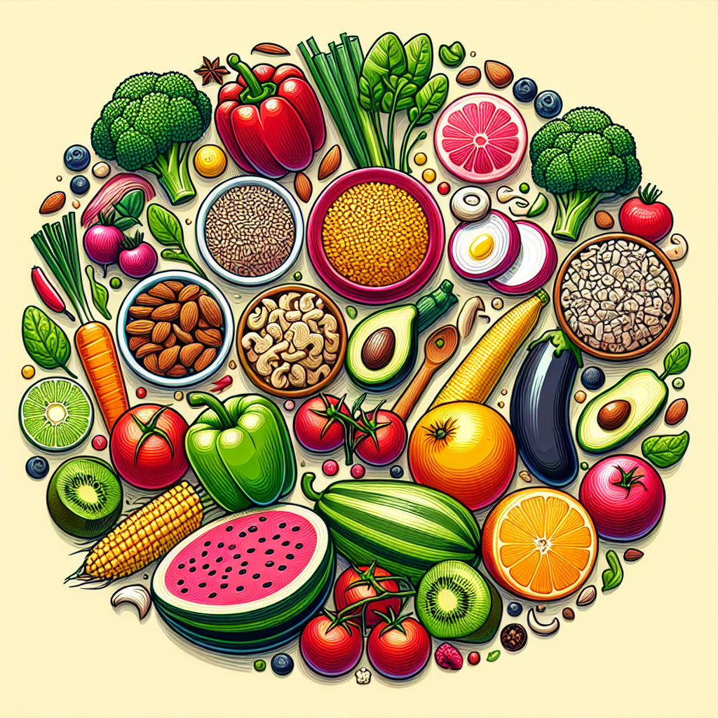 Kreasi Lezat dengan 10 Bahan Makanan Sehat